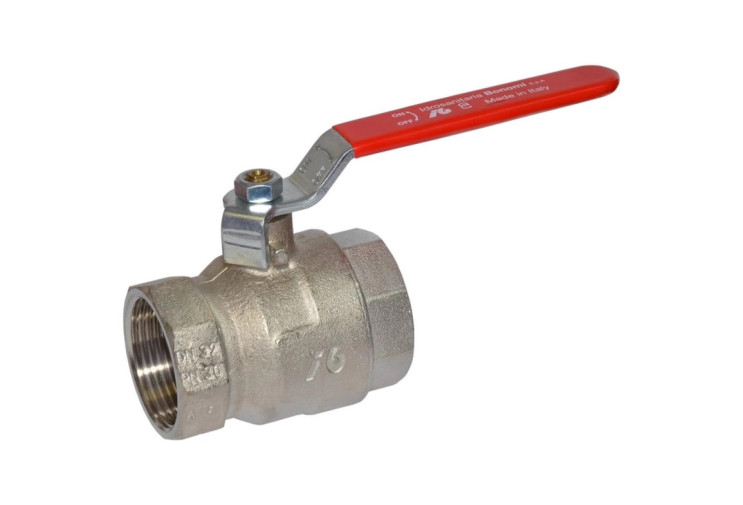 Кран кульовий Bonomi прямий для води вн-вн 7600 1 1/4" (76000110R) 76000110R