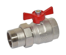 Кран-американка шаровой Bonomi прямой для воды вн-нар 7650 1 1/4" (76500010R) Кран-американка шаровой Bonomi прямой для воды вн-нар 7650 1 1/4" (76500010R)