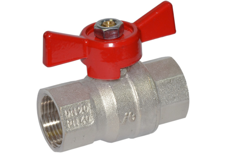 Кран кульовий Bonomi прямий для води вн-вн 7953 3/4" (79530006) 79530006