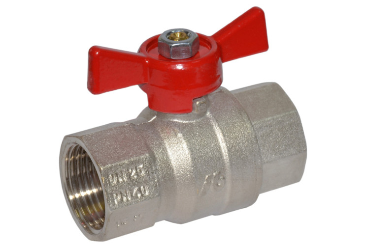 Кран кульовий Bonomi прямий для води вн-вн 7953 1" (79530008) 79530008