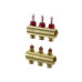 Колектор 1"х3 виходи з витратоміром FHF-3F 3/4" Danfoss 088U0523 088U0523
