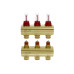 Колектор 1"х3 виходи з витратоміром FHF-3F 3/4" Danfoss 088U0523 088U0523