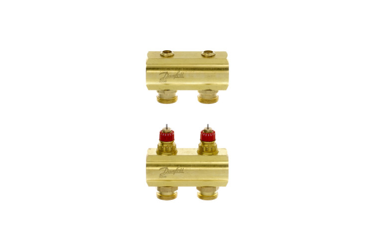 Коллектор 1"х2 выхода без расходомеров FHF-2 3/4" Danfoss 088U0502 088U0502 Коллектор 1"х2 выхода без расходомеров FHF-2 3/4" Danfoss 088U0502 088U0502