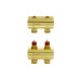 Коллектор 1"х2 выхода без расходомеров FHF-2 3/4" Danfoss 088U0502 088U0502