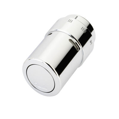 Термостатична головка рідинна з вбудованим датчиком хром RAX 6170 8-28°C Danfoss 013G6170