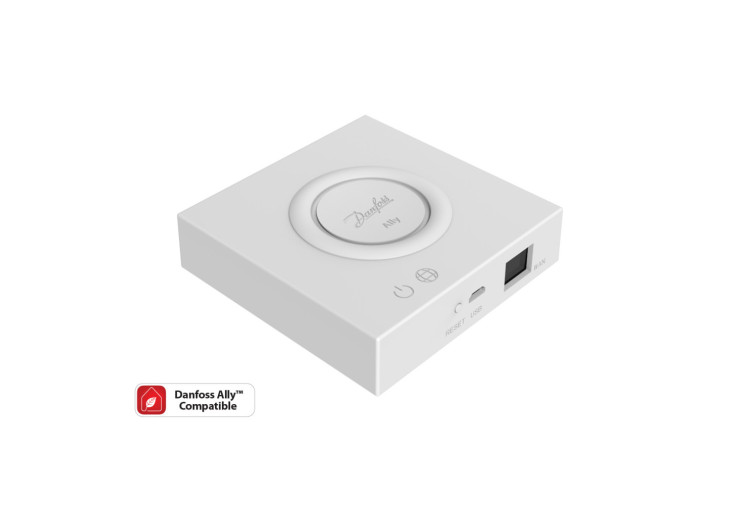 Система управління теплыи підлогою шлюз Danfoss Ally Zigbee Danfoss 014G2400 014G2400