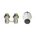 Комплект для радіатора з нижнім підключенням кутовий RAS-CK+RLV-KS 1/2" Danfoss 013G5276 013G5276