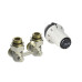 Комплект для радіатора з нижнім підключенням кутовий RAS-CK+RLV-KS 1/2" Danfoss 013G5276 013G5276