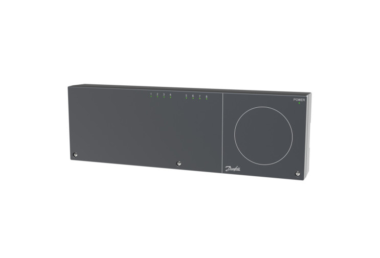 Комутаційний пристрій теплої підлоги, 8 каналів, 14 виходів Icon Danfoss 088U1040 088U1040