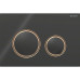 Смывная клавиша Geberit Sigma50 (ex Sigma21) для двойного смыва Round черный (115.650.SJ.1) 115.650.SJ.1