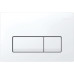 Змивна клавіша Geberit Delta50 для подвійного змиву Square білий 115.119.11.1 115.119.11.1