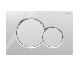 Змивна клавіша Geberit Sigma01 для подвійного змиву Round глянцевий хром/матовий хром 115.770.KA.5 Змивна клавіша Geberit Sigma01 для подвійного змиву Round глянцевий хром/матовий хром 115.770.KA.5