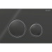 Смывная клавиша Geberit Sigma50 (ex Sigma21) для двойного смыва Round черный (115.651.SJ.1) 115.651.SJ.1