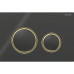 Смывная клавиша Geberit Sigma50 (ex Sigma21) для двойного смыва Round черный (115.652.SJ.1) 115.652.SJ.1