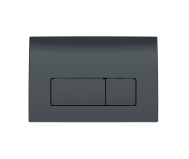 Смывная клавиша Geberit Delta50 для двойного смыва Square черный 115.119.DW.1