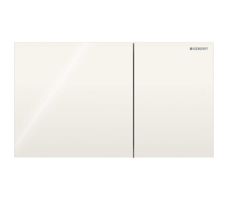 Смывная клавиша Geberit Sigma70 для двойного смыва Square белый матовый 115.622.JT.1