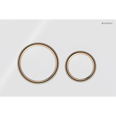 Смывная клавиша Geberit Sigma50 (ex Sigma21) для двойного смыва Round белый (115.650.SI.1) Смывная клавиша Geberit Sigma50 (ex Sigma21) для двойного смыва Round белый (115.650.SI.1)