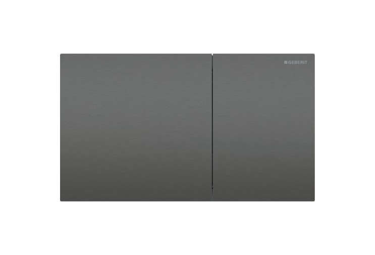 Смывная клавиша Geberit Sigma70 для двойного смыва Square черный хром/матовый 115.622.QD.1 115.622.QD.1