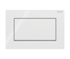 Смывная клавиша Geberit Sigma10 (ex Sigma30) для смывания/остановки смывания Square с креплением на винтах, белый/глянцевый хром (115.893.KJ.1) Смывная клавиша Geberit Sigma10 (ex Sigma30) для смывания/остановки смывания Square с креплением на винтах, белый/глянцевый хром (115.893.KJ.1)