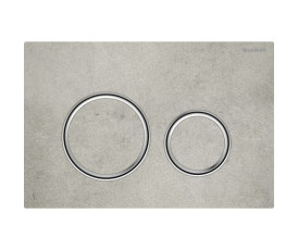 Змивна клавіша Geberit Sigma50 (ex Sigma21) для подвійного змиву Round під бетон (115.884.JV.1)