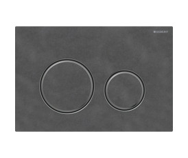 Змивна клавіша Geberit Sigma50 (ex Sigma21) для подвійного змиву Round сланець Mustang (115.651.JM.1)