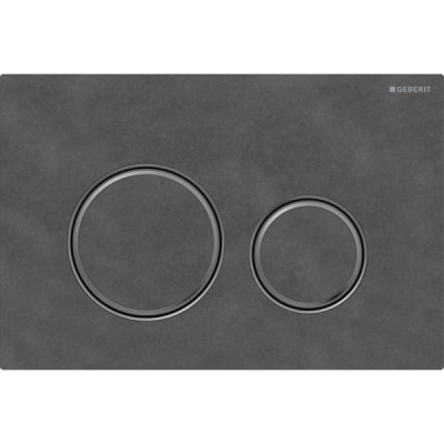 Смывная клавиша Geberit Sigma50 (ex Sigma21) для двойного смыва Round сланец Mustang (115.651.JM.1) Смывная клавиша Geberit Sigma50 (ex Sigma21) для двойного смыва Round сланец Mustang (115.651.JM.1)