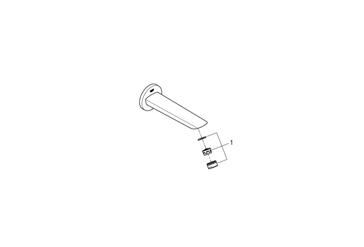Излив для ванны Grohe BauCosmopolitan New (13255001) 13255001 Излив для ванны Grohe BauCosmopolitan New (13255001) 13255001