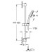 Душевой гарнитур Grohe Tempesta Cube 110, 2 режима струи (26907003) 26907003