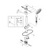 Душевой гарнитур Grohe Tempesta Cube 110, 2 режима струи (26907003) 26907003