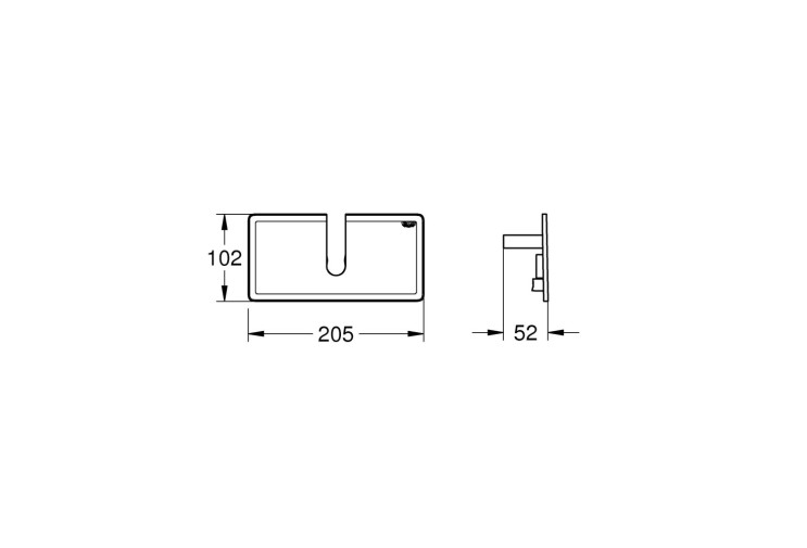 Поличка Grohe EasyReach (26362LN1) 26362LN1