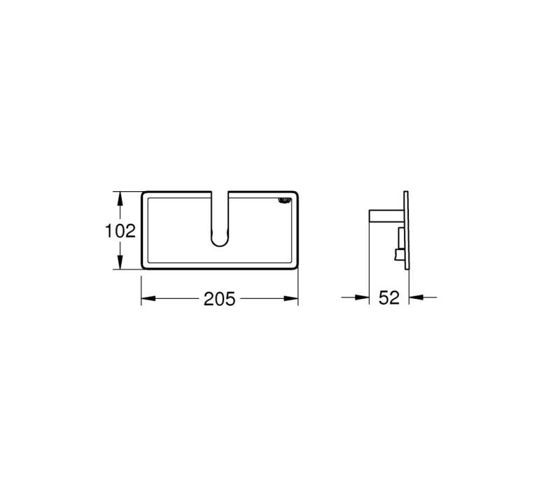 Поличка Grohe EasyReach (26362LN1) Поличка Grohe EasyReach (26362LN1)