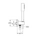 Душевой набор Grohe Euphoria Cosmopolitan, 1 режим струи (26404000) 26404000