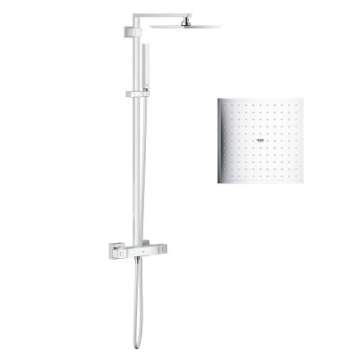 Душова система Grohe Euphoria Cube System 230 з термостатом для настінного монтажу (26087000)