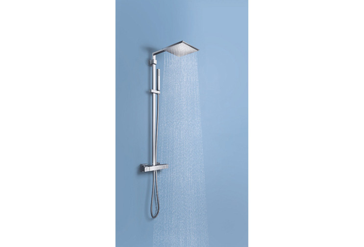 Душевая система Grohe Euphoria Cube System 230 с термостатом для настенного монтажа (26087000) 26087000