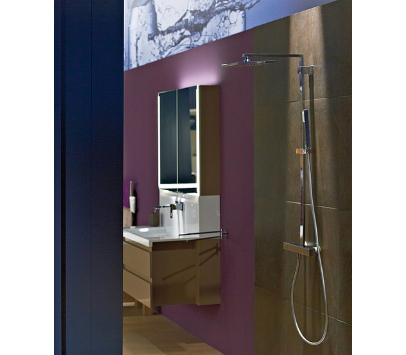 Душевая система Grohe Euphoria Cube System 230 с термостатом для настенного монтажа (26087000)