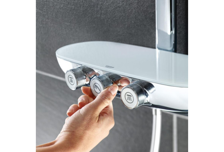 Душова система Grohe Rainshower System SmartControl 360 DUO з термостатом (26250000) 26250000