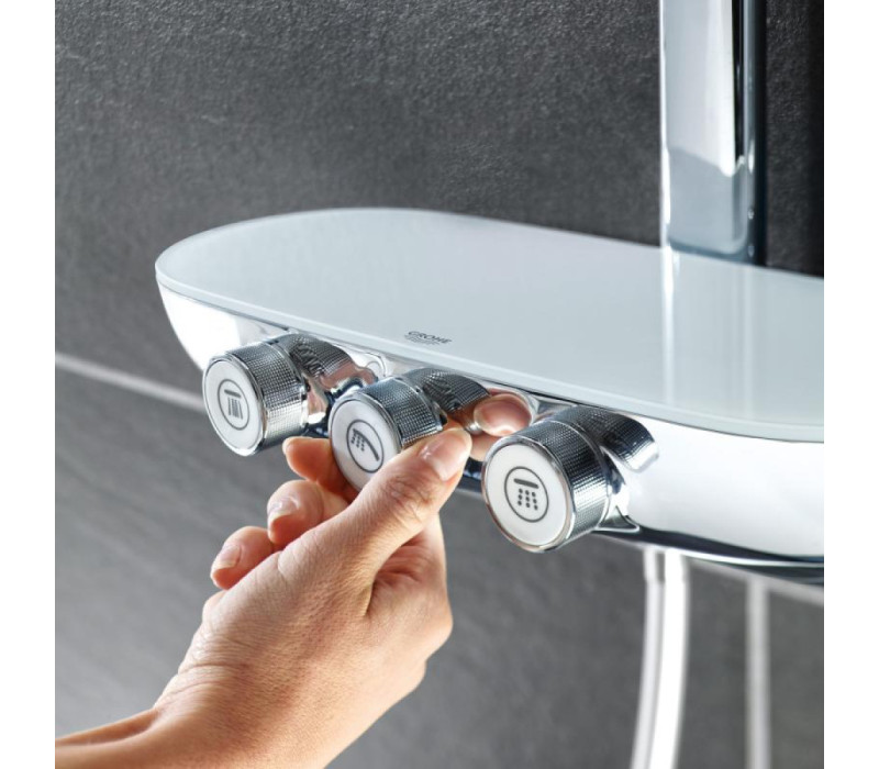 Душова система Grohe Rainshower System SmartControl 360 DUO з термостатом (26250000)