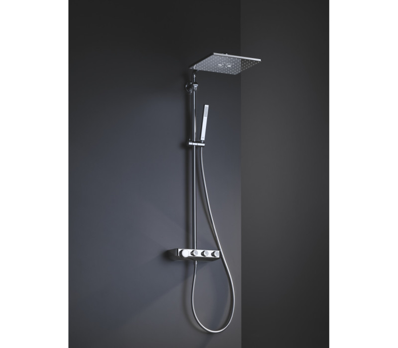 Душевая система Grohe Euphoria SmartControl System 310 Cube Duo с термостатом (26508000)