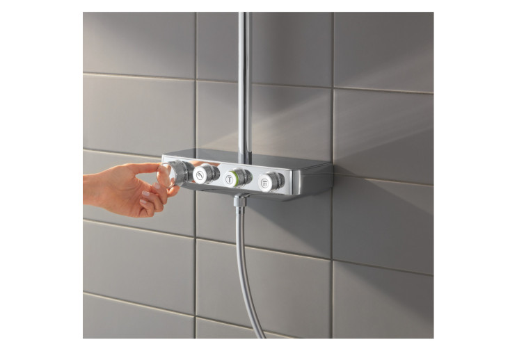 Душевая система Grohe Euphoria SmartControl System 310 Cube Duo с термостатом (26508000) 26508000