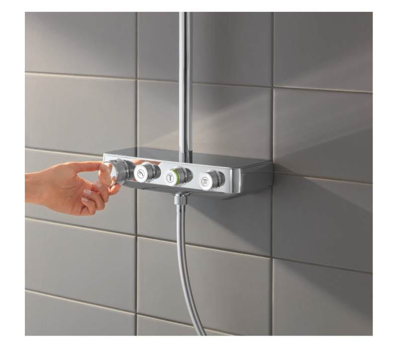 Душевая система Grohe Euphoria SmartControl System 310 Cube Duo с термостатом (26508000)