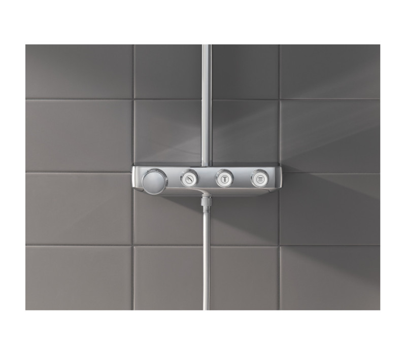 Душевая система Grohe Euphoria SmartControl System 310 Cube Duo с термостатом (26508000)