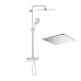 Душова система Grohe Rainshower Smartactive Cube 310 з термостатом для настінного монтажу (26649000) 26649000