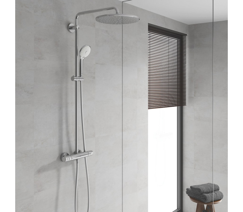Душевая система Grohe Euphoria System 310 с термостатом для настенного монтажа (26075001)
