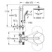 Душова система Grohe Euphoria System 260 з термостатом для настінного монтажу (27296003) 27296003