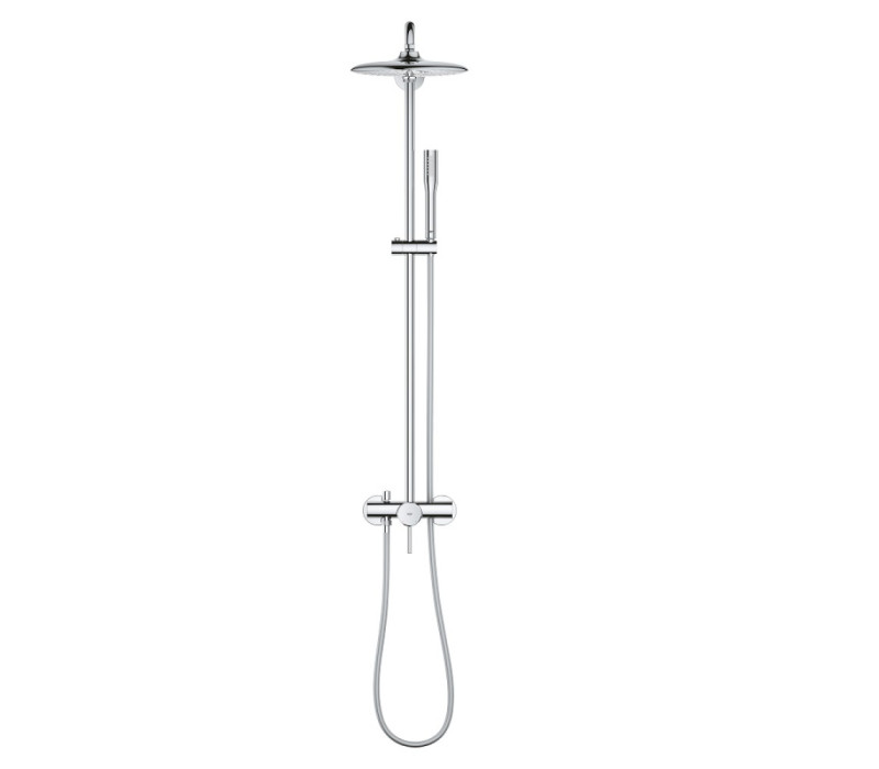 Душевая система Grohe Euphoria Concetto System 260 с однорычажным смесителем настенного монтажа (23061003) Душевая система Grohe Euphoria Concetto System 260 с однорычажным смесителем настенного монтажа (23061003)