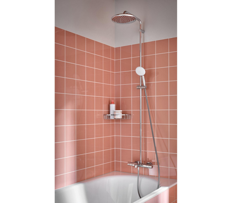 Душова система настінного монтажу Grohe Tempesta System 250 з термостатом для ванни (26672001)