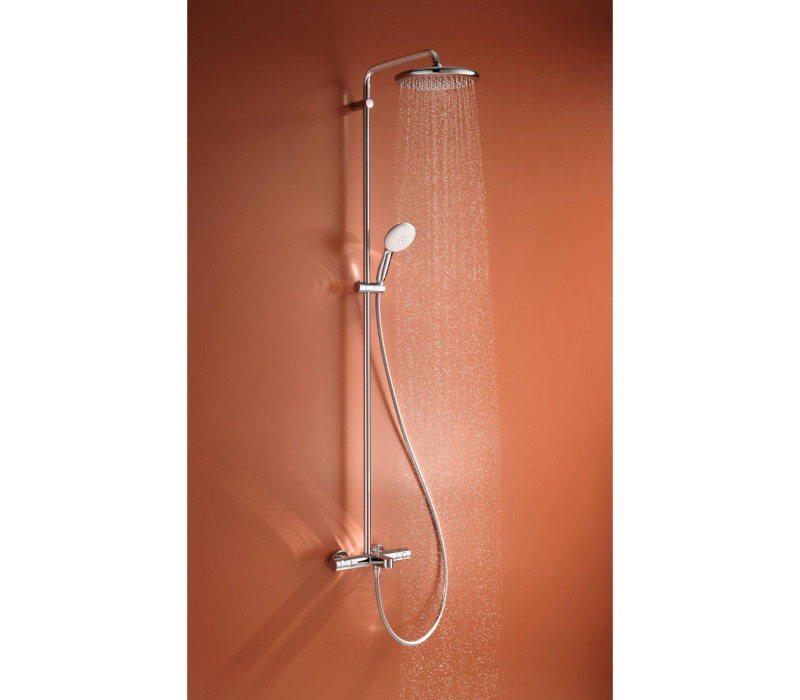 Душова система настінного монтажу Grohe Tempesta System 250 з термостатом для ванни (26672001)
