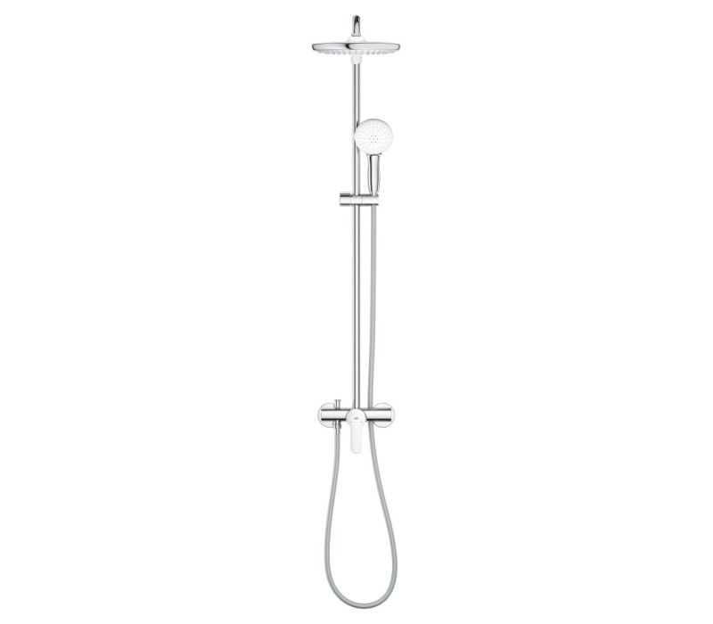 Душова система Grohe Tempesta System 250 з одноважільним змішувачем настінного монтажу (26673001) Душова система Grohe Tempesta System 250 з одноважільним змішувачем настінного монтажу (26673001)