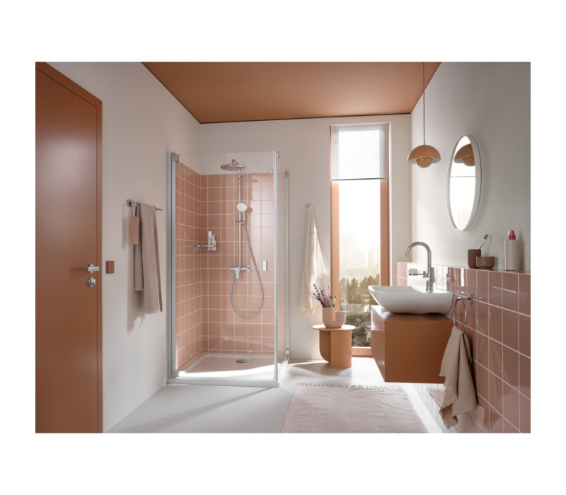 Душова система Grohe Tempesta System 250 з одноважільним змішувачем настінного монтажу (26673001) Душова система Grohe Tempesta System 250 з одноважільним змішувачем настінного монтажу (26673001)