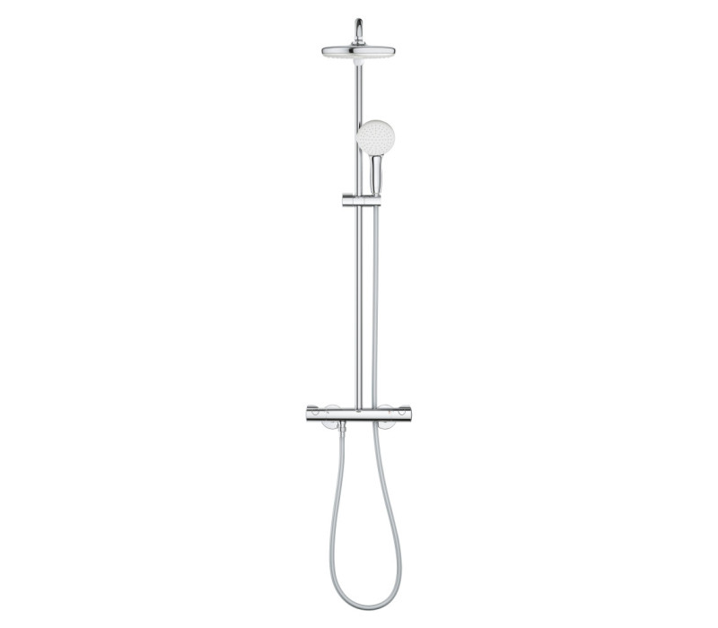 Душова система Grohe Tempesta System 210 з термостатом для настінного монтажу (26811001) Душова система Grohe Tempesta System 210 з термостатом для настінного монтажу (26811001)
